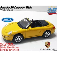 Welly Usado Hwargento Porsche 911 Carrera - Welly N6929