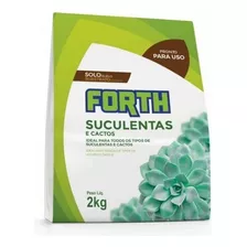 Substrato Terra Especial Cactos Suculentas 2kg Forth Jardim