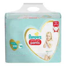 Fralda Pampers Descartável Premium Care Pants Xxg 90 Unidade