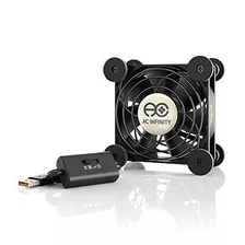 Ac Infinity Multifan S1, Silencioso Ventilador Usb De 80 Mm