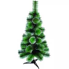 Árvore De Natal Luxo Turquesa Neve 90 Galhos 120cm 1und Cor Nevada