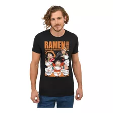 Playera Ramen Heroes Goku Naruto One Piece