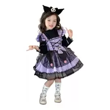 Vestido Fofo Princesa Lolita Para Meninas Por Kuromi Kitty