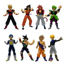 Dragon Ball Súper 6 Figuras De Colección 18cm