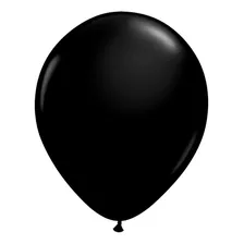 Balão Bexiga Preto 50 Unidades Tamanho 8