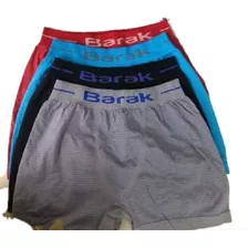 Pack 6 (1/2 Docena) Boxer Barak Liso Talle Especial (xxl)