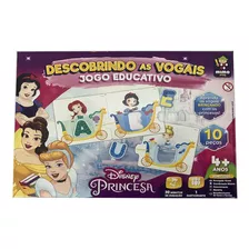 Jogo Educativo Descobrindo Vogais Princesas Disney Mimo Play