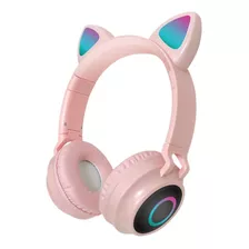 Audífonos Inalámbricos Bluetooth Gatos Niñas Bk-28c