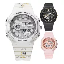 Reloj Despertador Digital Mickey Smart Watch Para Hombre Y M