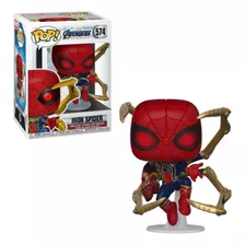 Boneco Funko Pop! Marvel Avengers Endgame Iron Spider