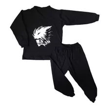 Pijama Infantil Longo Roupa Dormir Menino Masculino Algodão