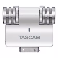 Microfono Tascam Im2 Stereo Para iPhone/iPad Detalle Sale% Color Blanco