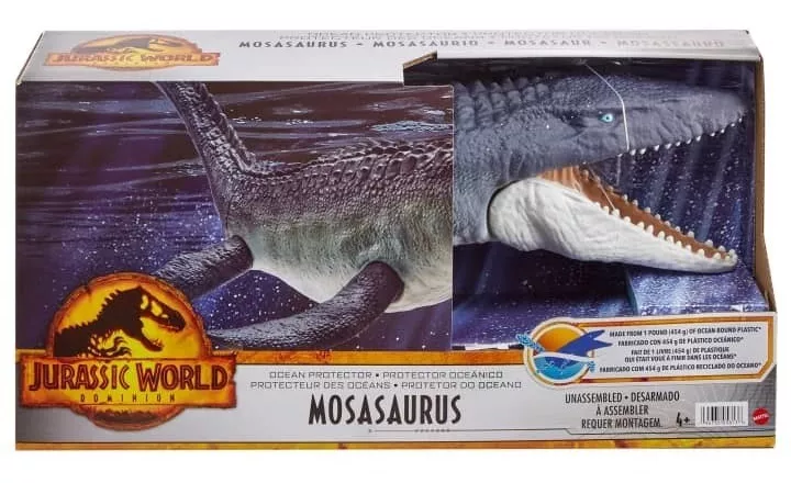 Figura De Acción Mosasaurus De Mattel Jurassic World
