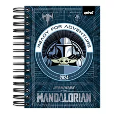 Agenda 2024 Star Wars 176 Fls Mandalorian Capa Dura Spiral