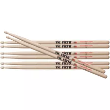 Baquetas Vic Firth 5a Punta Madera 4 Pares