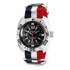 Reloj Hombre Vostok 710640-tri- Automático Pulso Tricolor