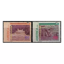 Tema América Upaep - Ecuador 1990 - Serie Mint - Sc 1258-9