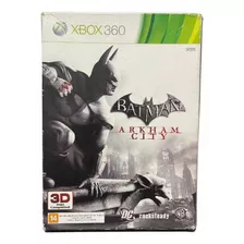 Jogo Xbox 360 Batman Arkham City Edição Especial Com Hq