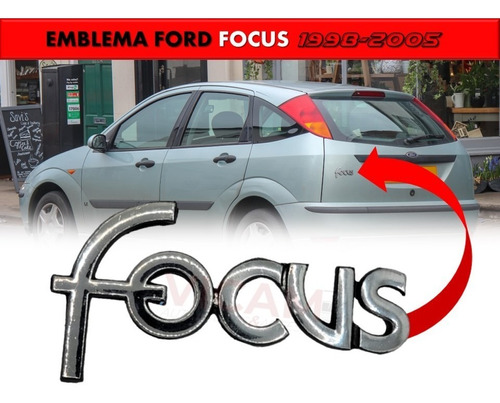 Emblema Para Cajuela Ford Focus 1998-2005 Foto 2