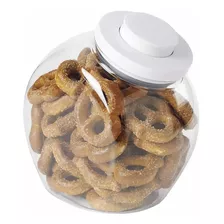 Frasco Recipiente Oxo Galletas 2.8 Litros Tienda Pepino Hermético Especias Café Cereal Alimento