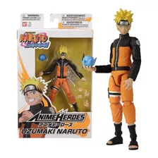 Boneco Naruto Uzumaki Anime Heroes 15 Cm Bandai - F0051-1