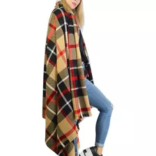 Ruana Mantón Pashmina Pañuelo Manta Poncho Bufandon Capa