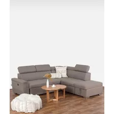 Sillon Sofa Rinconero Cama + Baulera+ Usb