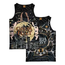 Kit 2 Regata Greta Van Fleet Estilo Banda Rock Estampada