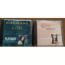 2 Cds Cassiane Sementes Da Fé E A Cura - Playback Aa 