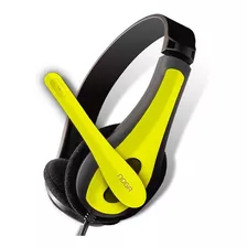 Auriculares Para Pc Noga Ngv-400 Amarillo