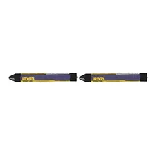 Dibujo - Irwin Tools Strait-line Crayones Para Madera, Negro