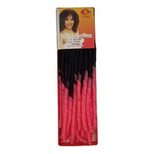 Apliques De Cabelo Cabelo Sintético Nina Wig Estilo Crochet Braid, 1b/pink De 70cm - 1 Mecha Por Pacote