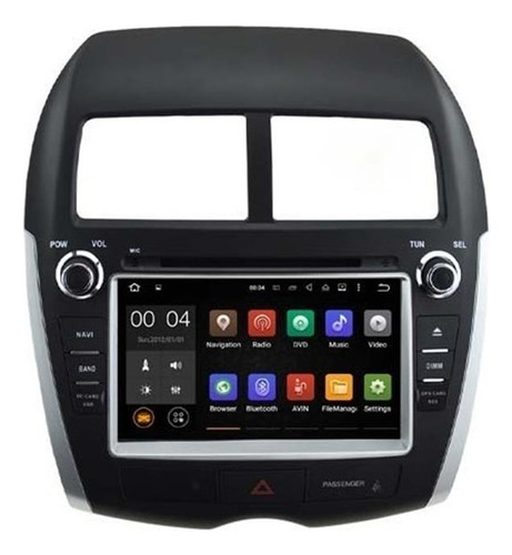 Android Mitsubishi Asx 2010-2017 Dvd Gps Wifi Touch Radio Hd Foto 4