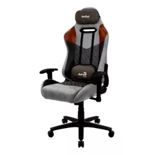 Silla De Escritorio Aerocool Duke Gamer Ergonómica Tan Gray