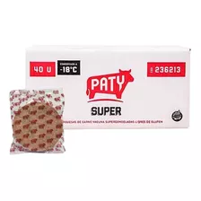 Promo Caja De Super Hamburguesas Paty X40 C/pan 