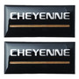 Par De Emblemas Laterales Cheyenne 10 1981-1987