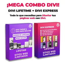 Mega Combo Divi Theme Lifetime + 774 Plantillas Y Mucho Más