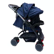 Coche Para Bebe Reversible+silla De Carro+cubre Pie Envio Ya