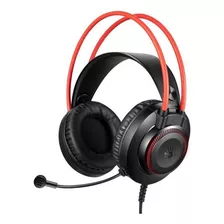 Headset Gamer Usb 2.0 Bloody G200s Led Preto E Vermelho