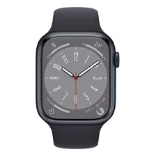 Apple Watch Series 8, 45mm, La Correa Azul Medianoche) -