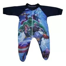 Pijama Enterizo Para Bebé De Personajes Y Superhéroes 