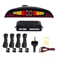 Kit Sensor Estacionamiento Auto Display Digital Universal Color Rojo