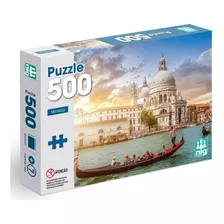 Puzzle Quebra Cabeça Veneza Itália 500 Peças +7 Anos - Nig