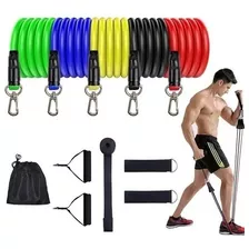 Ligas De Resistência Tubular Crossfit Bandas De Exercício