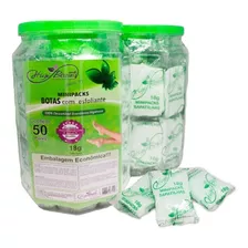 Sapatilhas Com Creme Esfoliante - 50 Pares - Kit Pedicure