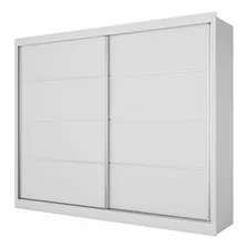 Guarda-roupa Casal Verona Plus 2 Portas 4 Gavetas Branco 