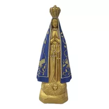 Nossa Senhora Aparecida 67cm Em Gesso Com Pedraria