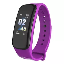 Reloj Inteligente Smartwatch N6 Suono Pulsera Bluetooth Color De La Malla Violeta