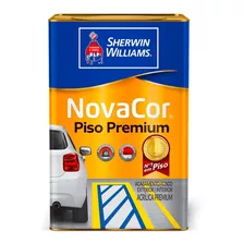 Tinta Novacor Piso Premium Fosco Cinza 41 18lt