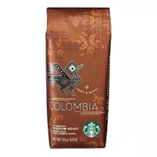 Café En Grano Starbucks Colombia 250 Grs Medio Tostado